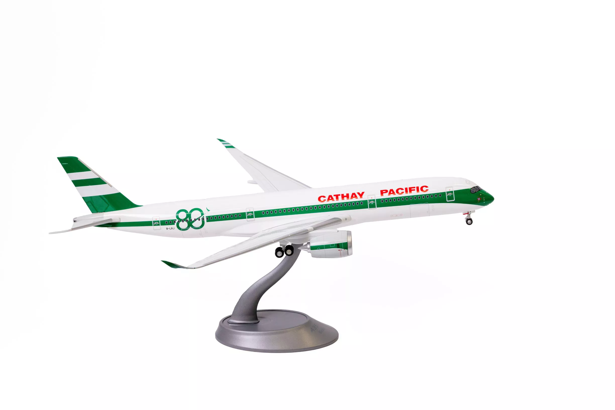 國泰航空 空中巴士A350-900 80週年紀念塗裝模型（1:200）
