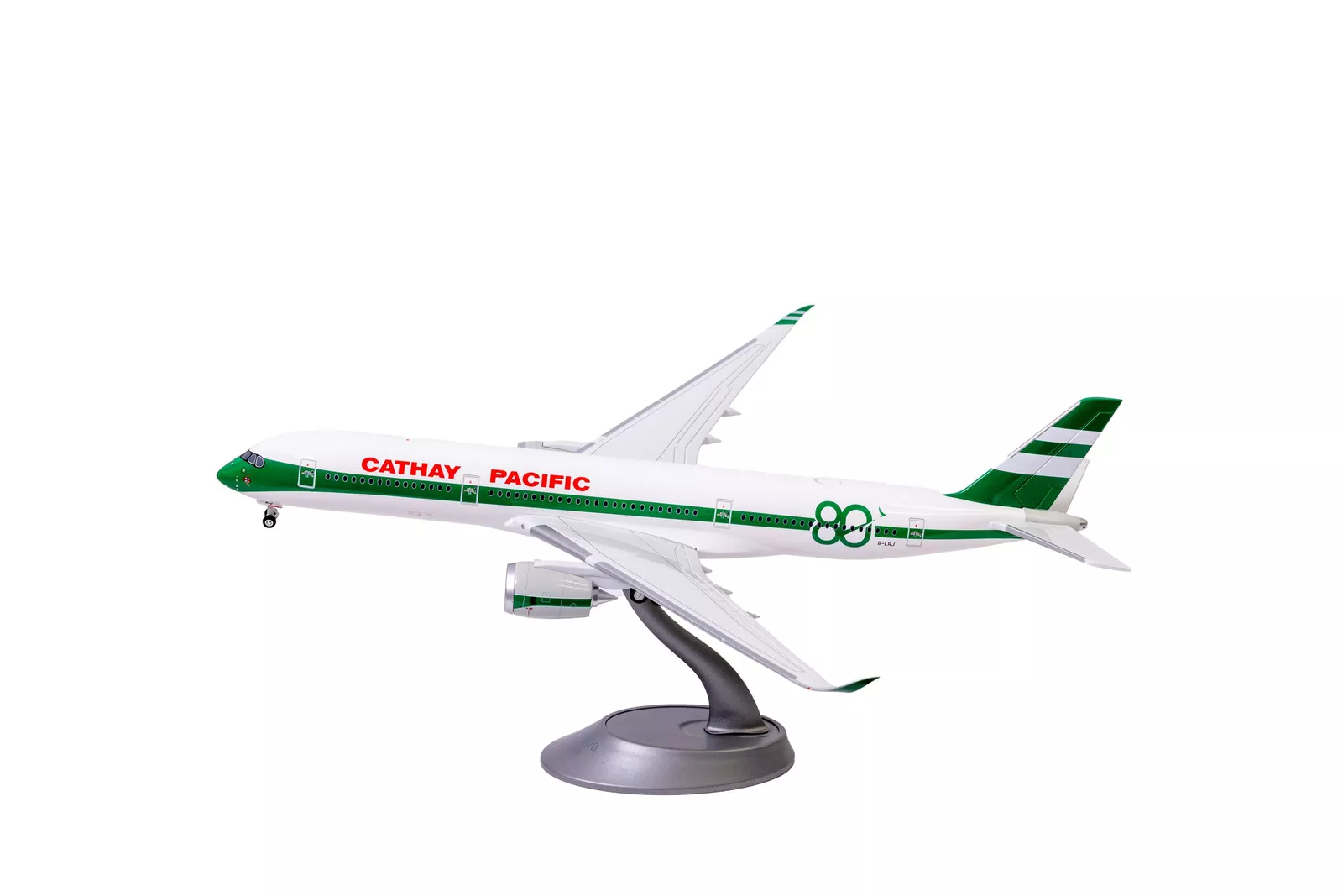 國泰航空 空中巴士A350-900 80週年紀念塗裝模型（1:200）
